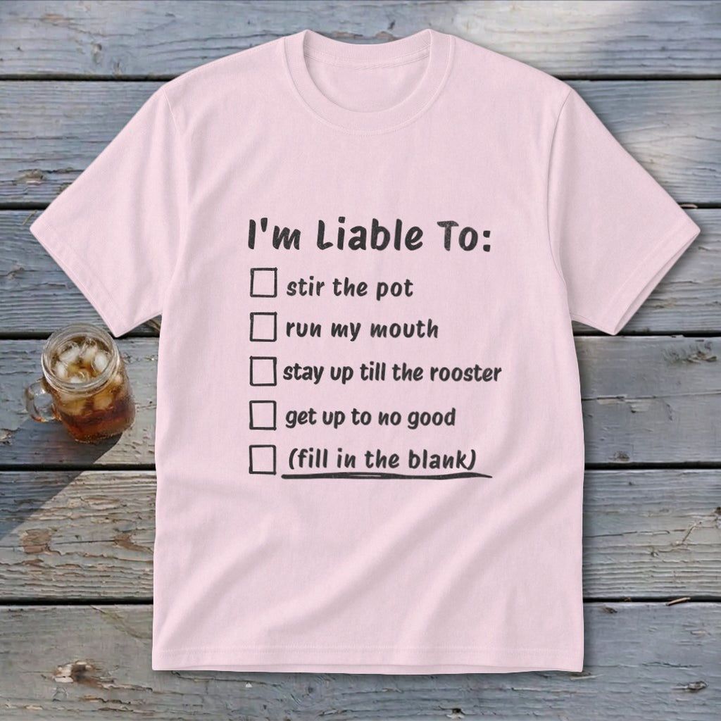 Liable To Stir Trouble Youth Tee