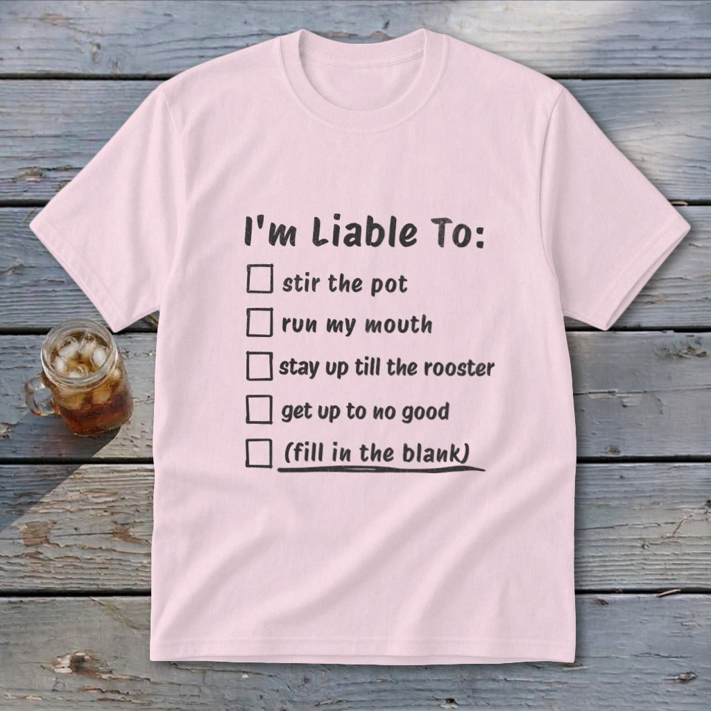 Liable To Stir Trouble Youth Tee