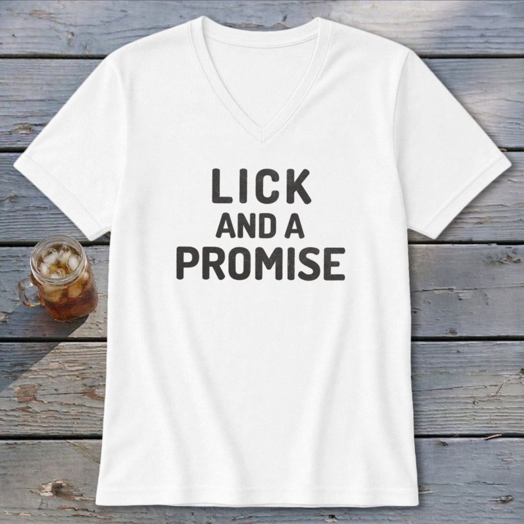 Lick and a Promise V-neck