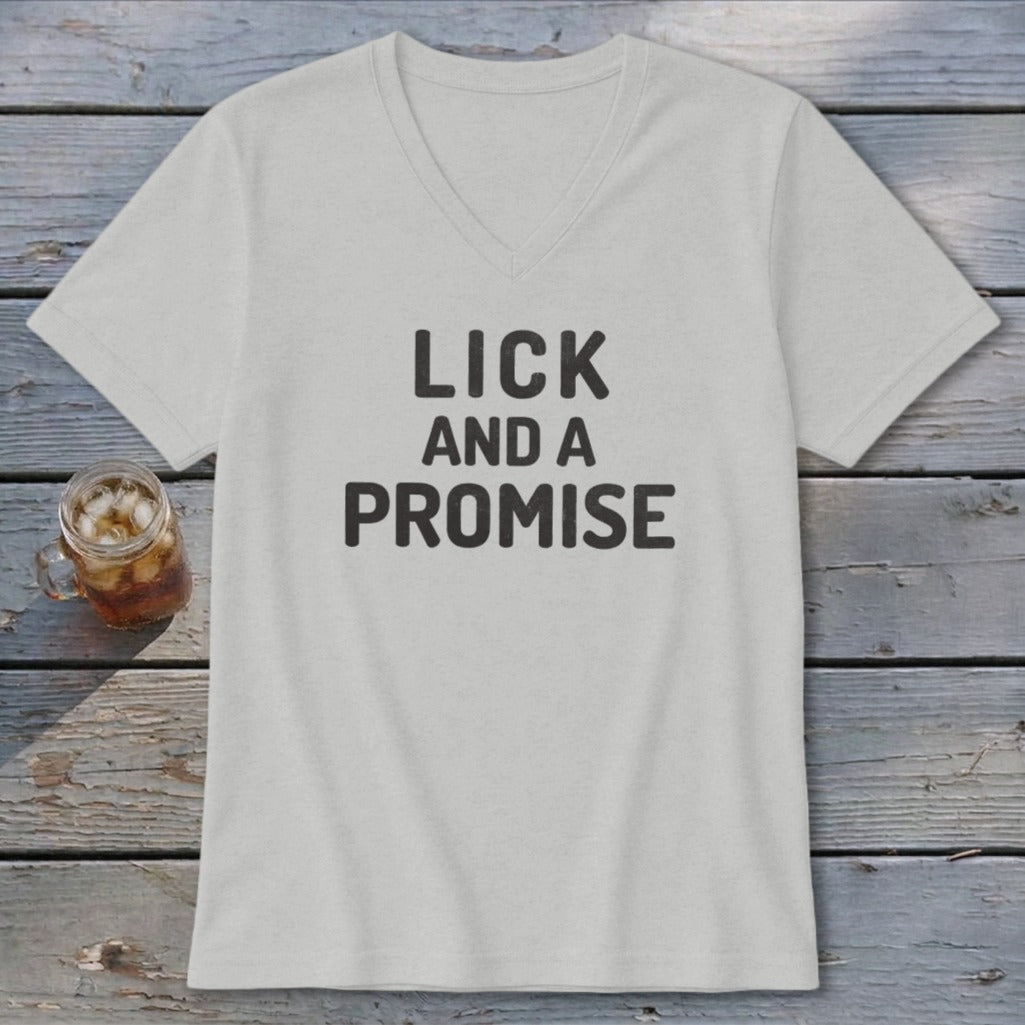 Lick and a Promise V-neck