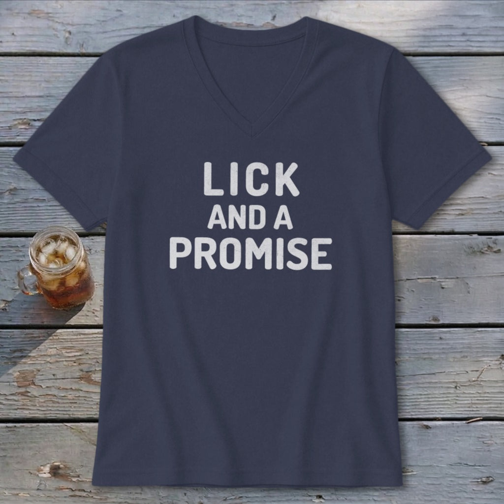 Lick and a Promise V-neck