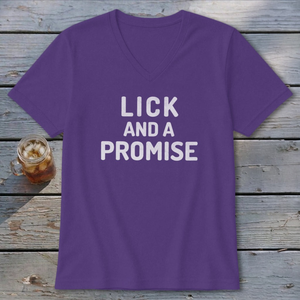 Lick and a Promise V-neck