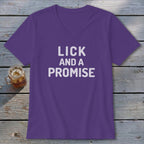 Lick and a Promise V-neck