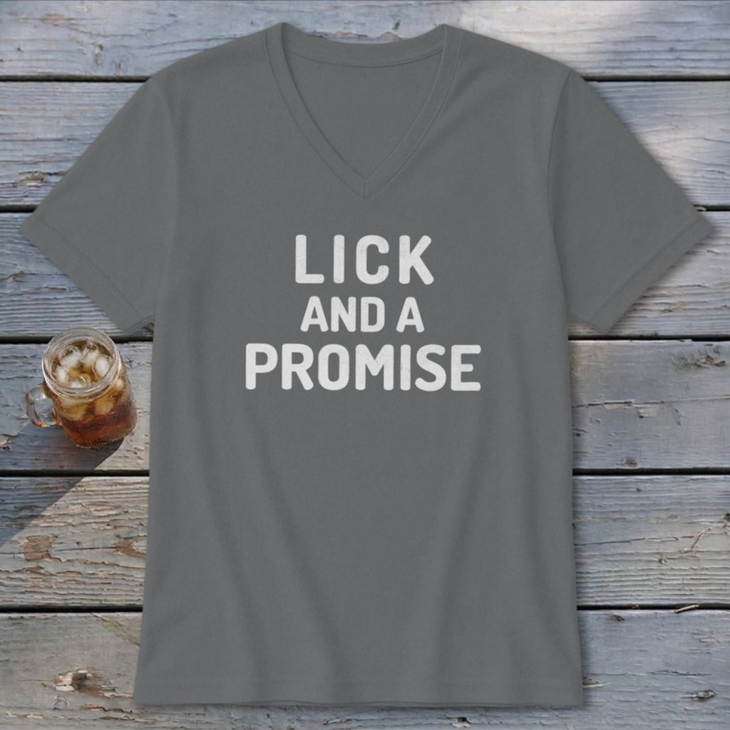 Lick and a Promise V-neck