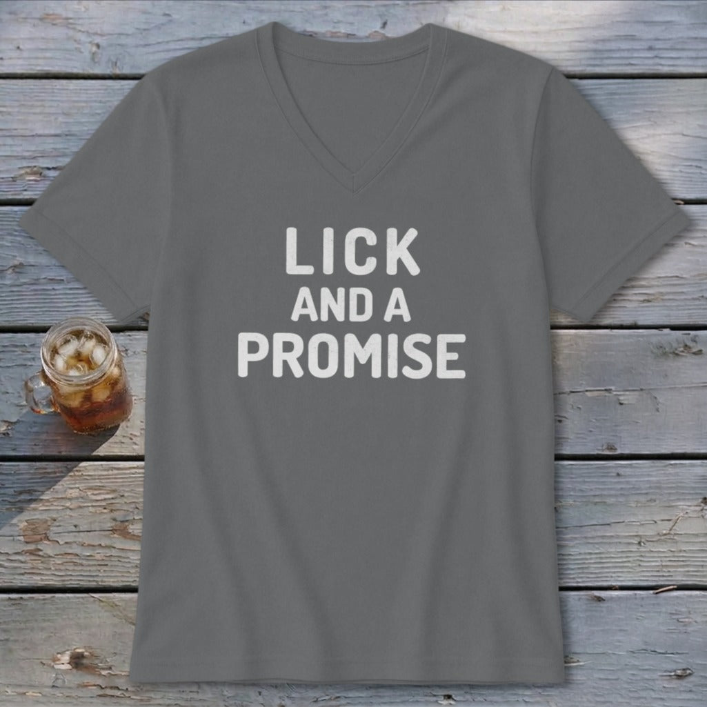 Lick and a Promise V-neck