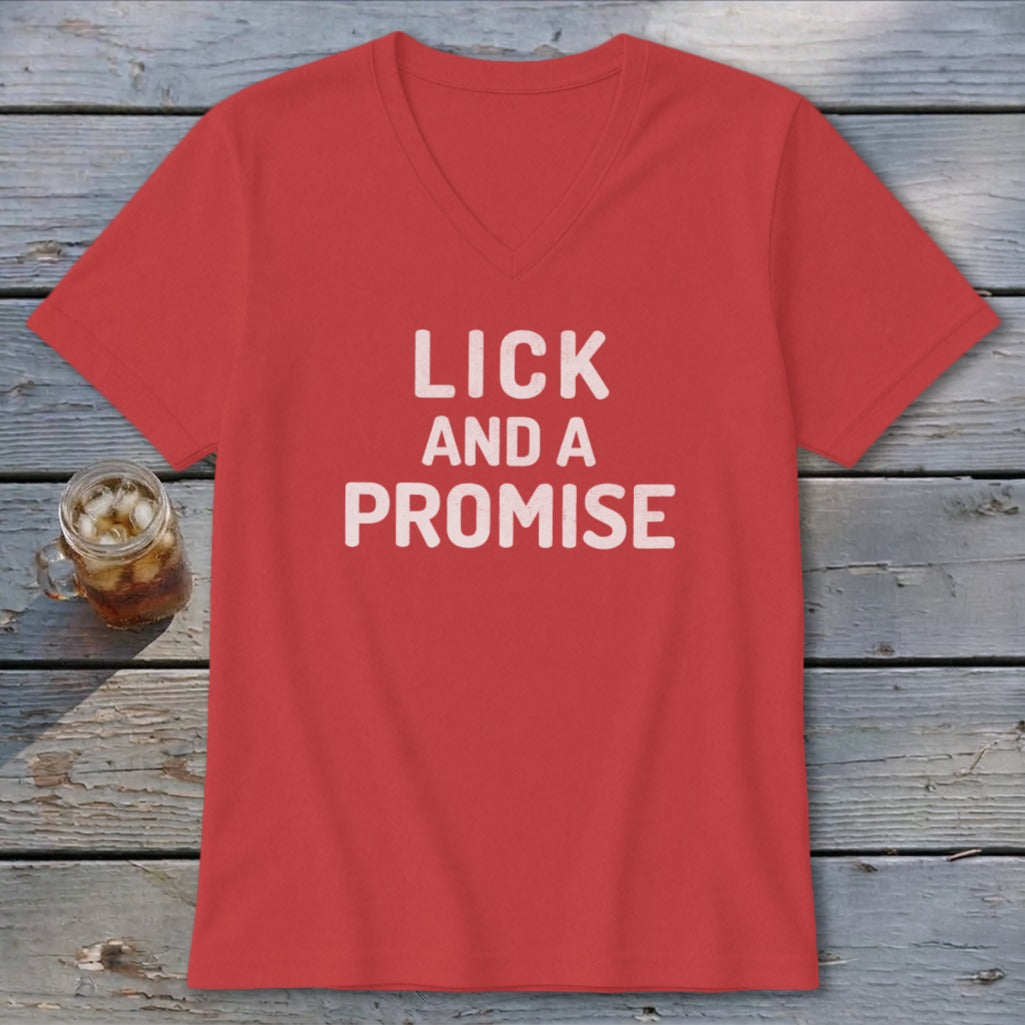 Lick and a Promise V-neck
