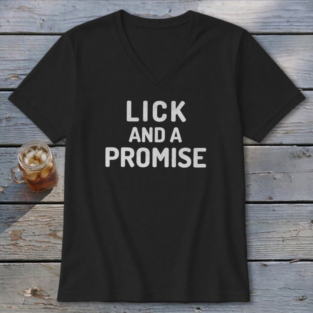 Lick and a Promise V-neck