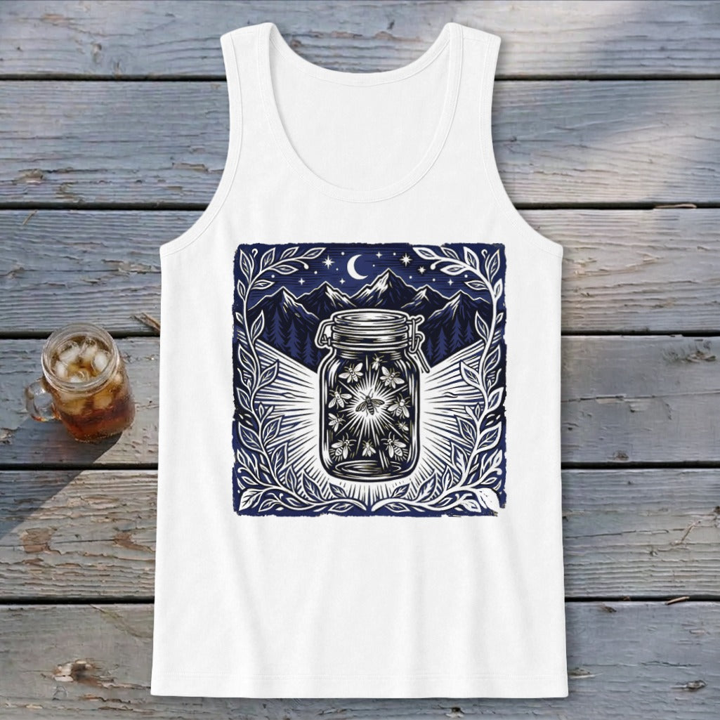 Lightning Bug Nights Tank Top