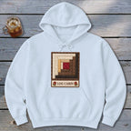 Log Cabin Faux Quilt Block Hoodie