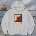 Log Cabin Faux Quilt Block Hoodie