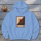 Log Cabin Faux Quilt Block Hoodie