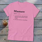 Mamaw Definition Softstyle Tee