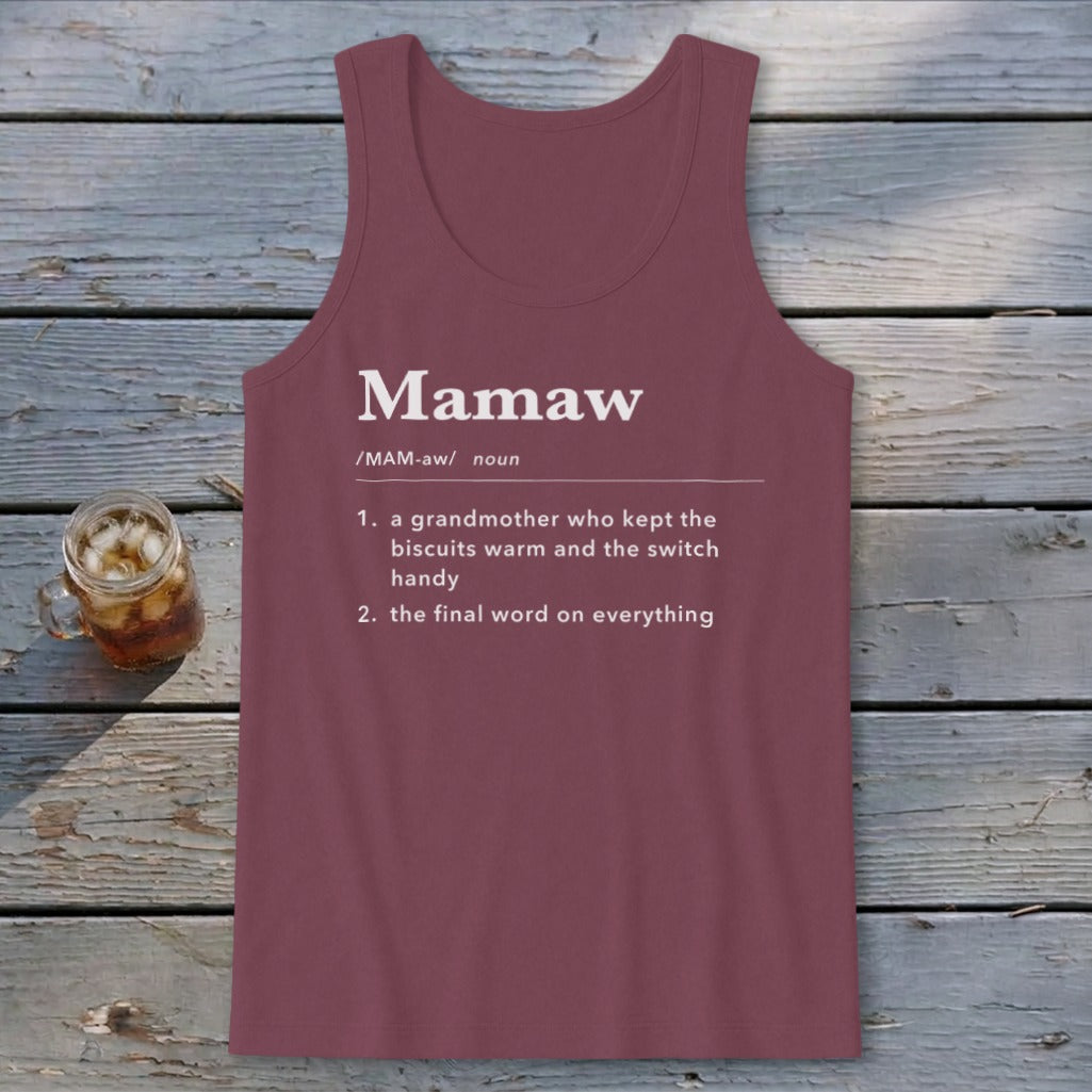 Mamaw Definition Tank Top
