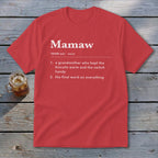 Mamaw Definition Youth Tee