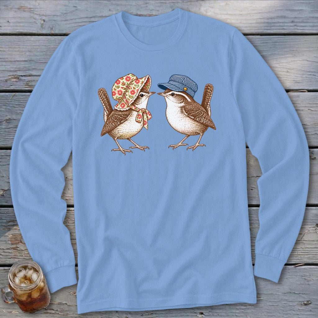 Mamaw and Papaw Wrens Long Sleeve Tee