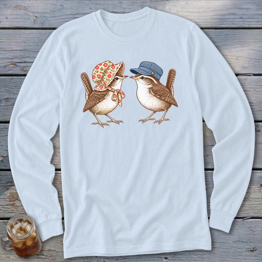 Mamaw and Papaw Wrens Long Sleeve Tee