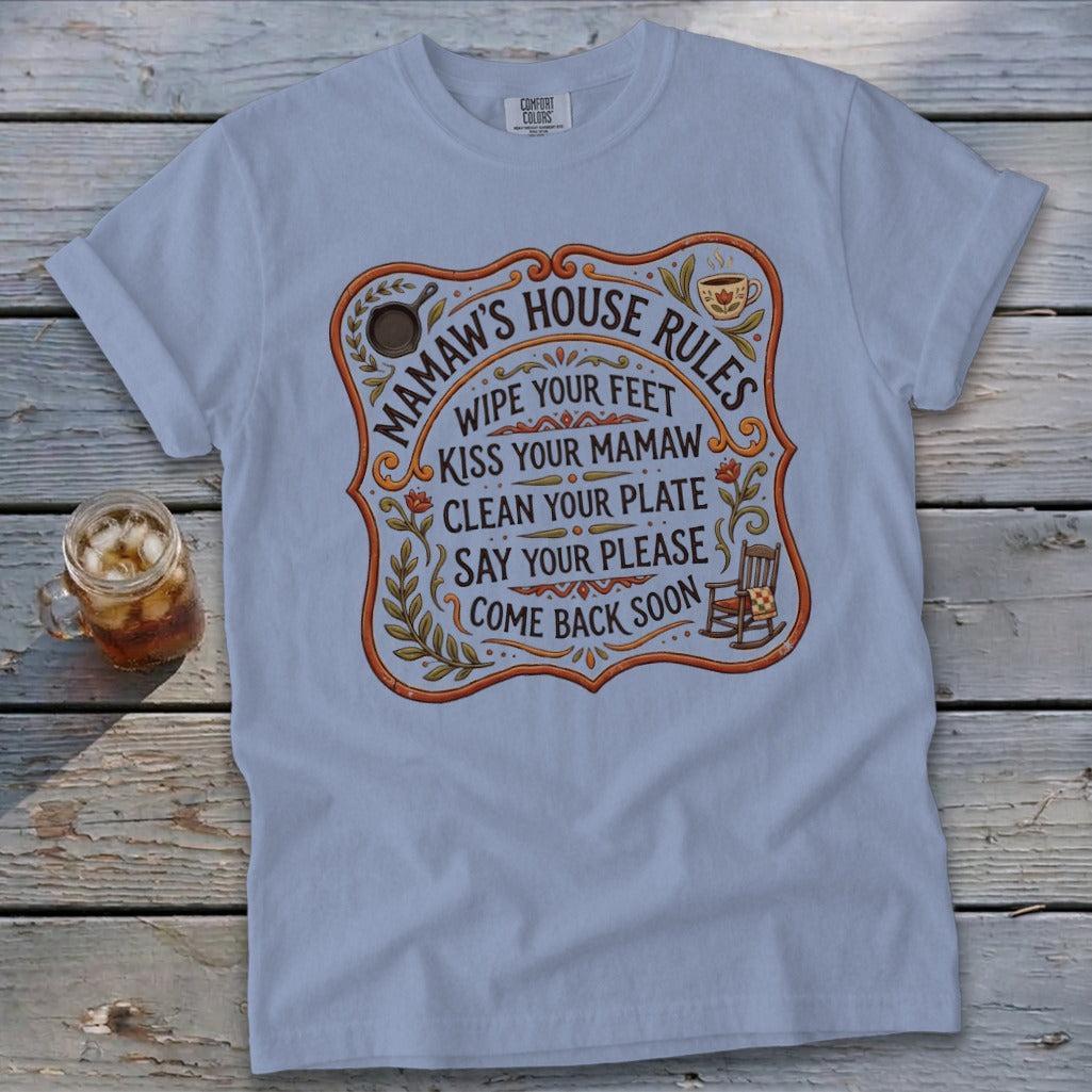 Mamaw's House Rules Signature Tee