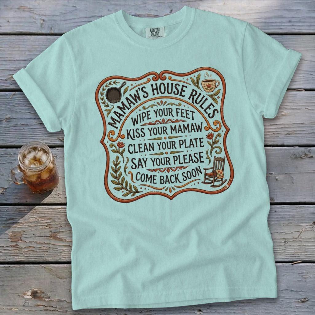 Mamaw's House Rules Signature Tee