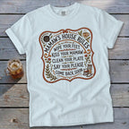 Mamaw's House Rules Signature Tee
