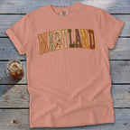 Maryland Faux Embroidery Letters Signature Tee