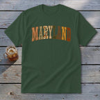 Maryland Faux Embroidery Letters Youth Tee
