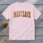 Maryland Faux Embroidery Letters Youth Tee