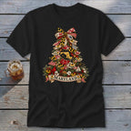 Maryland Faux Patchwork Christmas Tree Classic Tee