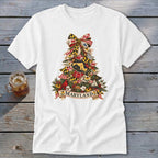 Maryland Faux Patchwork Christmas Tree Classic Tee