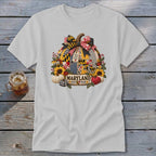 Maryland Faux Patchwork Pumpkin Classic Tee