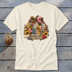 Maryland Faux Patchwork Pumpkin Classic Tee