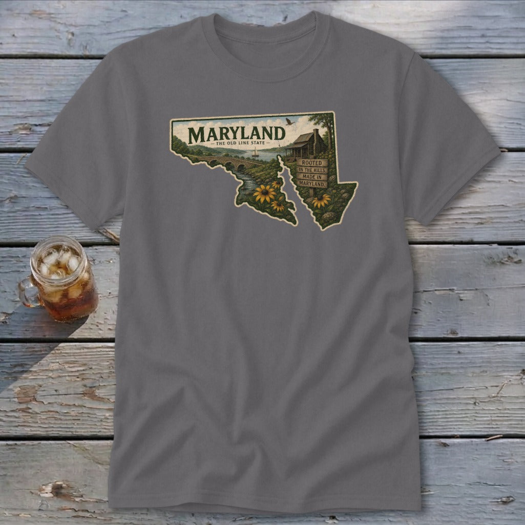 Maryland Homeplace Scene Classic Tee