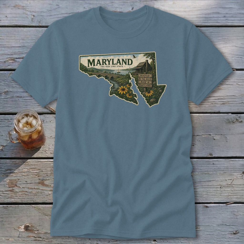 Maryland Homeplace Scene Classic Tee