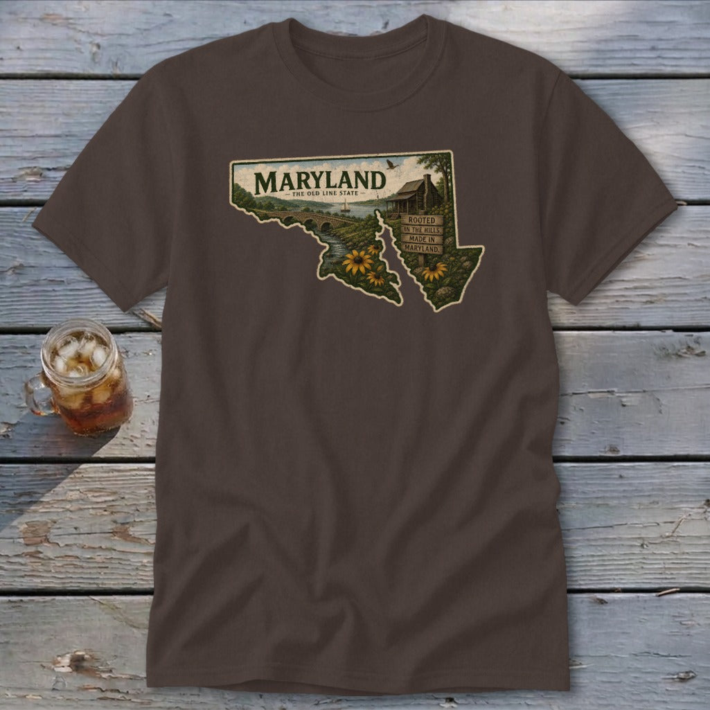 Maryland Homeplace Scene Classic Tee