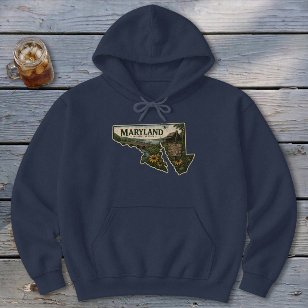 Maryland Homeplace Scene Hoodie