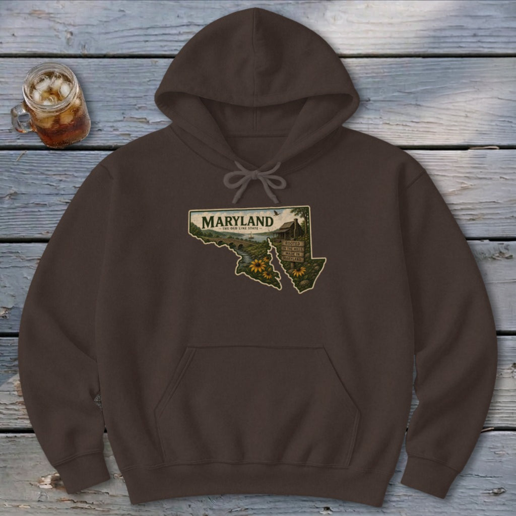 Maryland Homeplace Scene Hoodie
