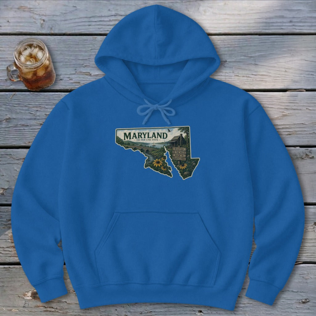Maryland Homeplace Scene Hoodie