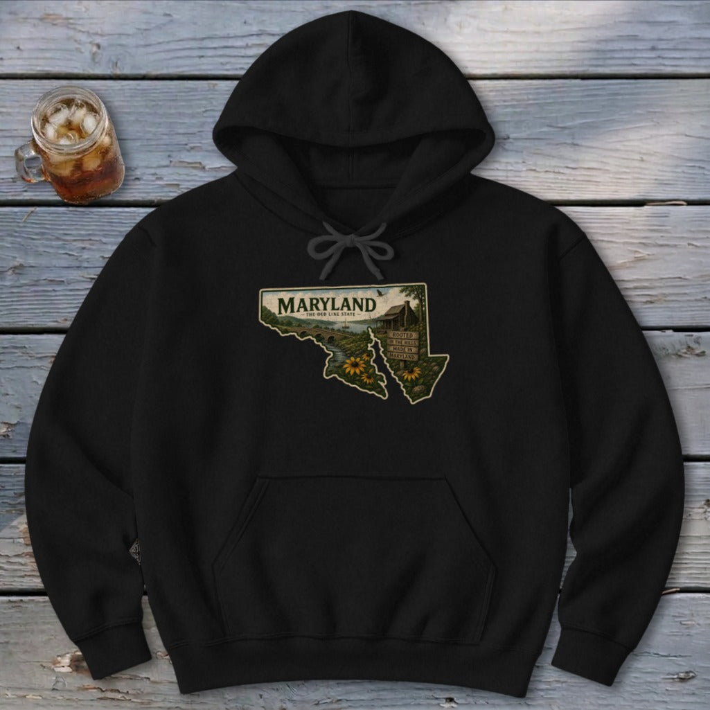 Maryland Homeplace Scene Hoodie