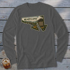 Maryland Homeplace Scene Long Sleeve Tee