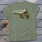 Maryland Homeplace Scene Signature Tee