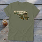 Maryland Homeplace Scene Softstyle Tee