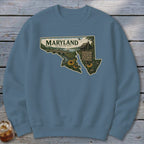 Maryland Homeplace Scene Sweatshirt