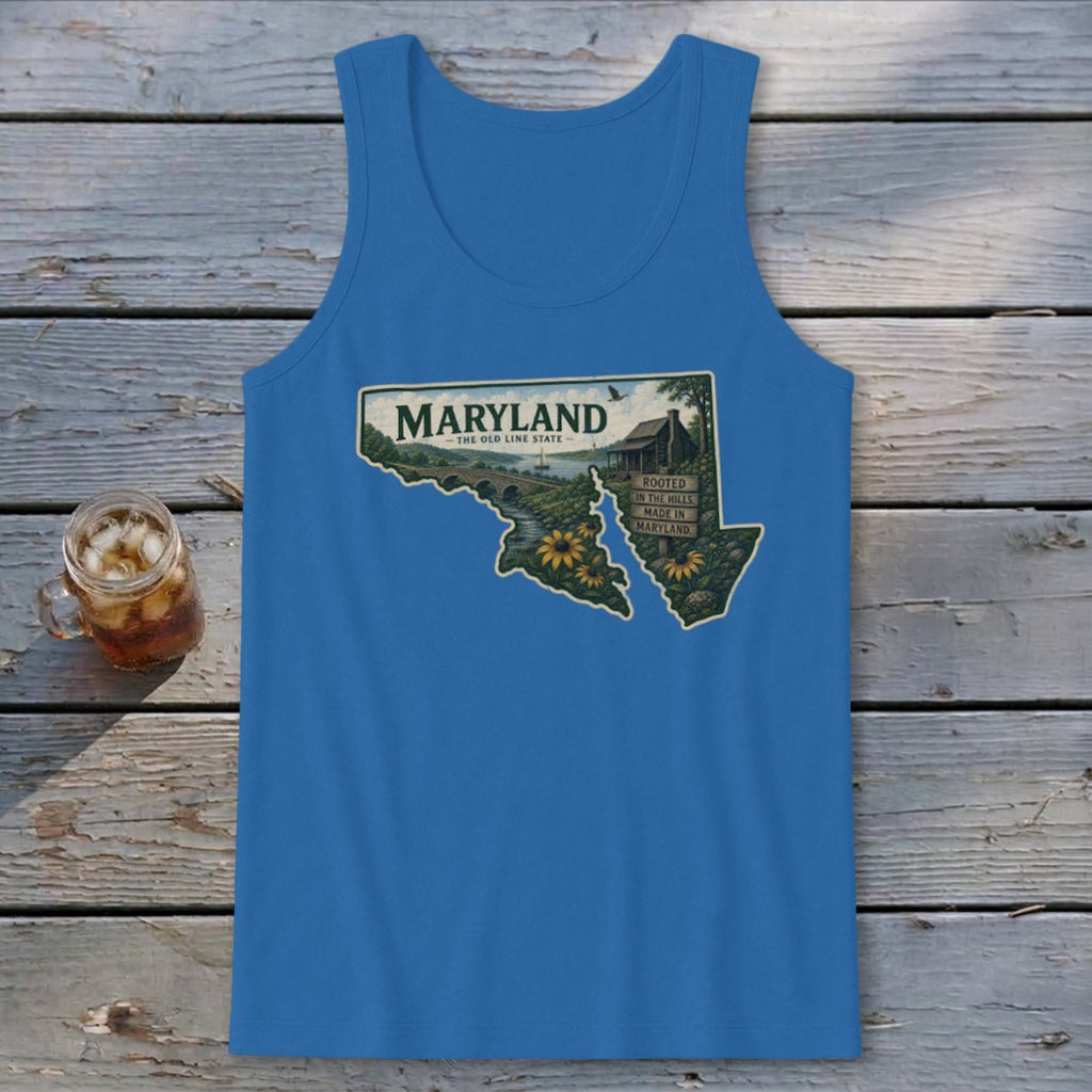 Maryland Homeplace Scene Tank Top