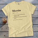 Meetin Definition Signature Tee