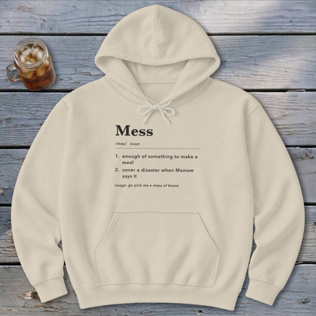 Mess Definition Hoodie