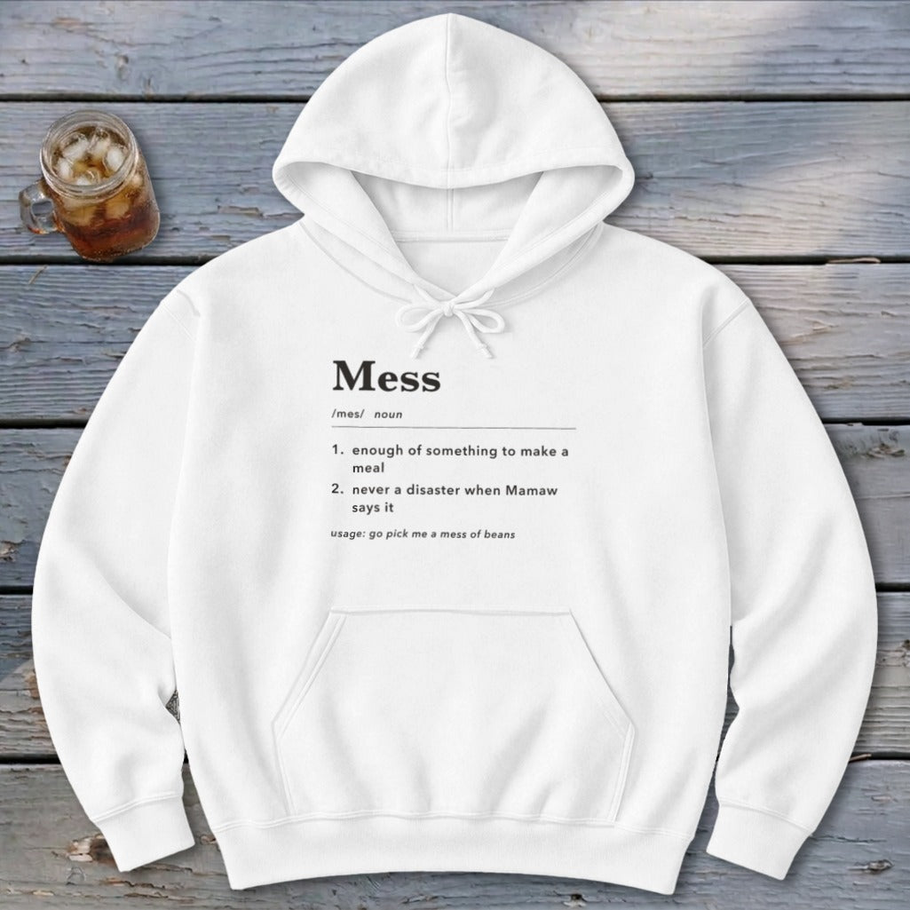 Mess Definition Hoodie