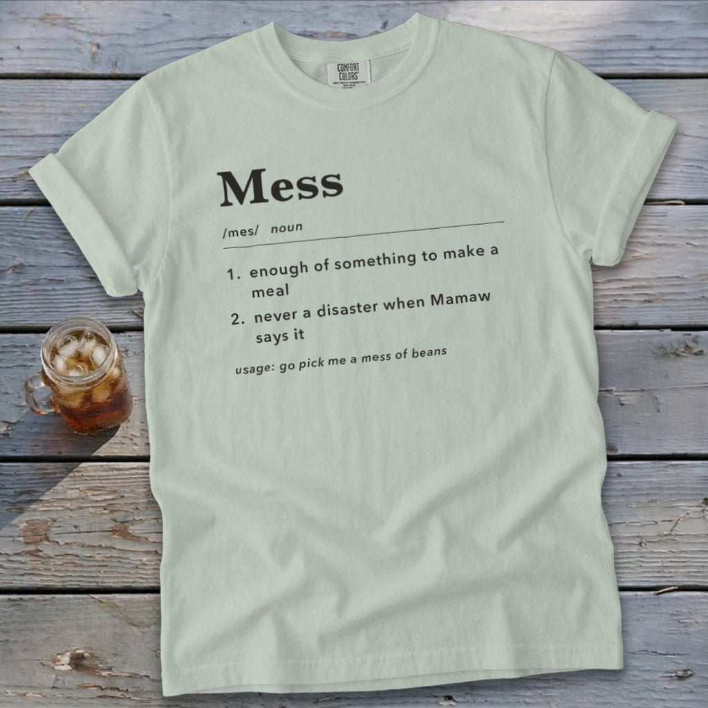 Mess Definition Signature Tee