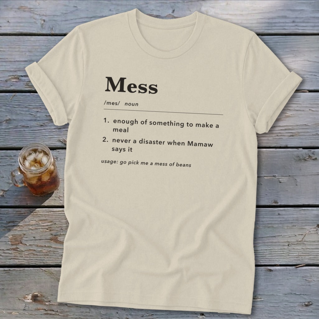 Mess Definition Softstyle Tee