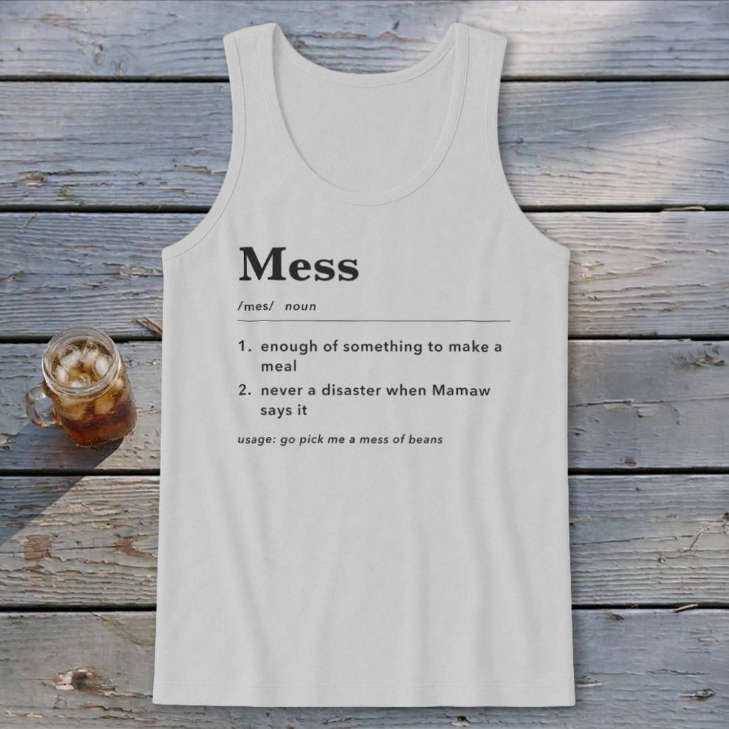 Mess Definition Tank Top