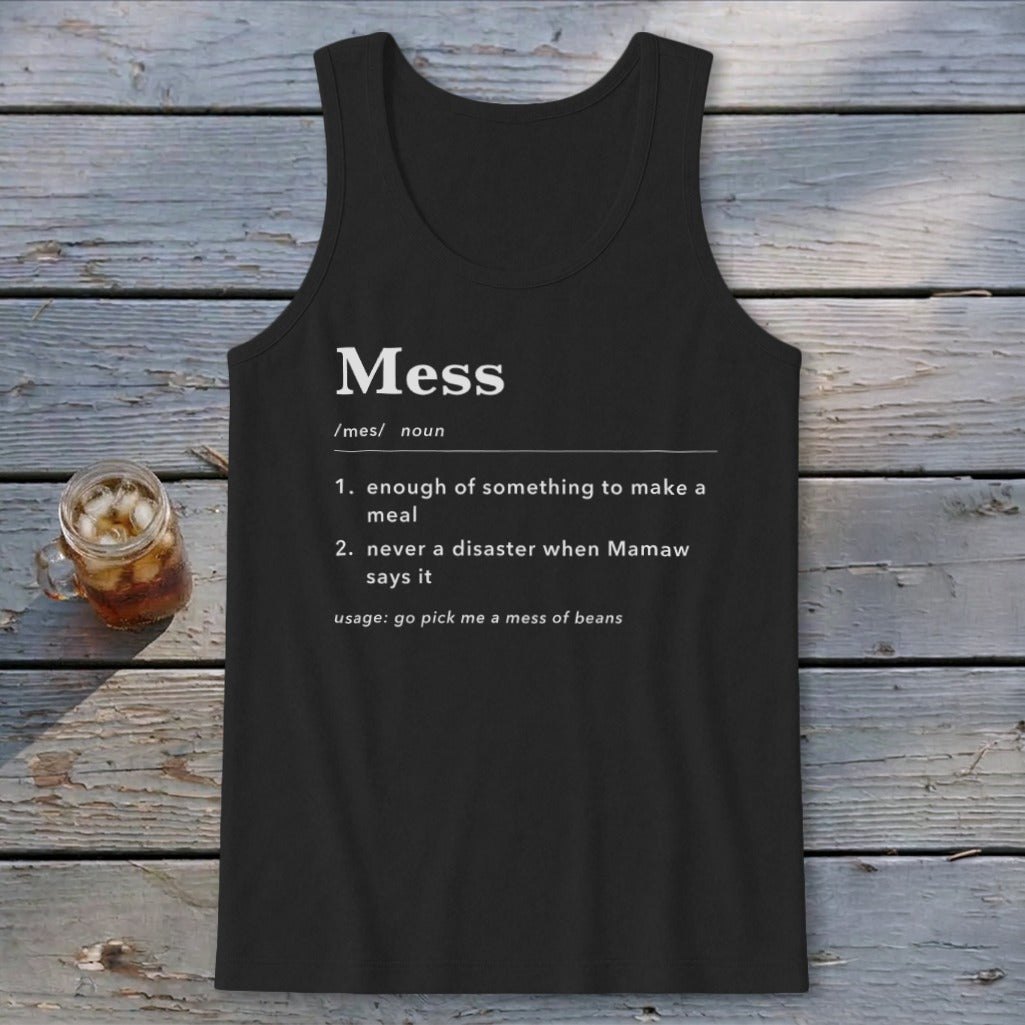 Mess Definition Tank Top