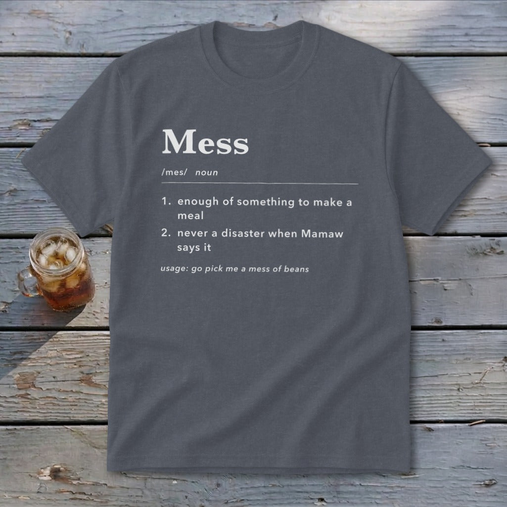 Mess Definition Youth Tee
